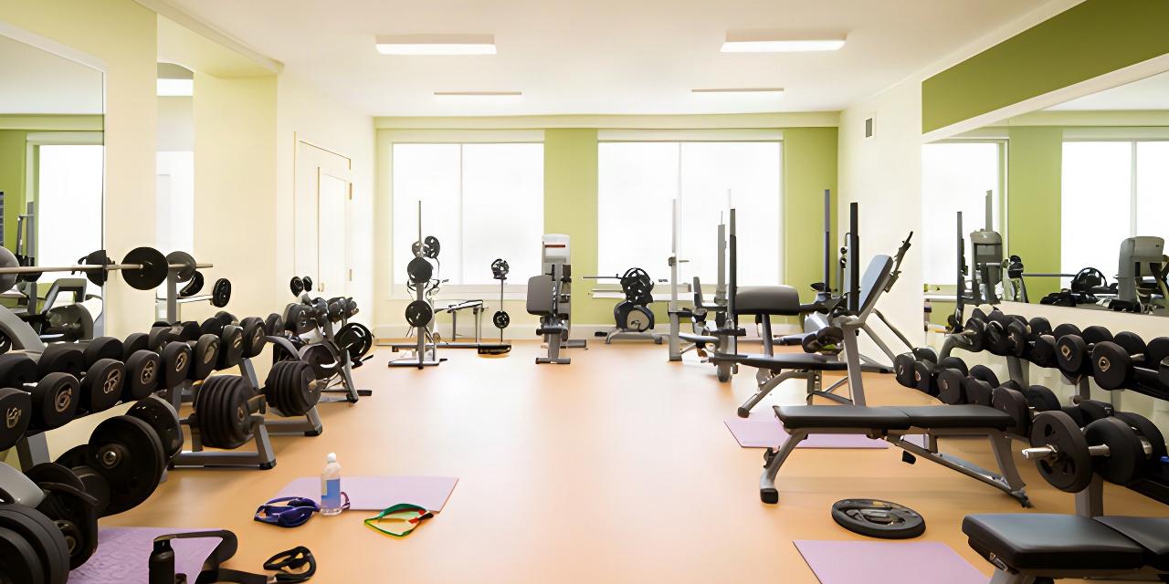 Bright Candiac training studio with organized weights and open space for personal coaching